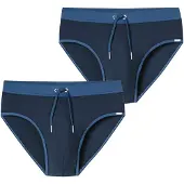 Schiesser Maillot de bain ' Ocean Swim ' bleu nuit