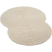 Bolia Zen Rug Rounded Tapis 134 x 190 cm | Creme