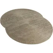 Bolia Zen Rug Rounded Tapis 175 x 240 cm | Dark Beige