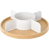 SmartaSaker Bellwood, Organisateurs de cuisine, Beige, Blanc