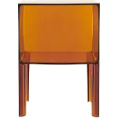 Kartell Small Ghost Buster Table de Chevet avec Rangement Amber