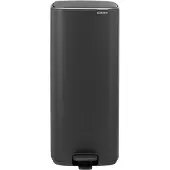 Brabantia Bo Pédale 30l Gris Minéral Poubelle Design à Pédale, 30l - International Bv