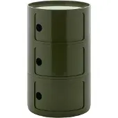 Kartell New Componibili Big 3 Elements | Green