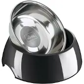 Hunter Pet Melamine Feeder Argenté 1400 ml