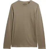 Superdry Classic Essential Long Sleeve T-shirt Beige 2XL Homme