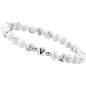 GOOD.designs Bracelet gris / blanc