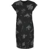 Urban Classics Robe gris fumé / noir