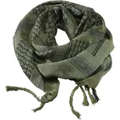 Brandit Écharpe de - pour Unisexe - olive/noir - Taille Standard