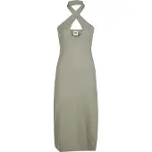 Urban Classics Tb7499 Sleeveless Short Dress Beige L Femme