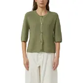 s.Oliver Cardigan vert