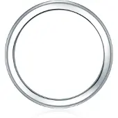 Männerglanz Bague argent