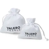 Valero Pearls Bague argent / blanc perle