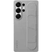 Samsung S25 Ultra Standing Grip Back Cover Gris