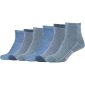 Mustang Chaussettes bleu / bleu marine / bleu fumé / bleu chiné
