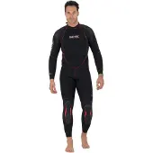 Seac Combinaison de Plongée - Alfa Mâle 5 mm - Noir - - M - Medium - Combinaison de Plongée