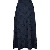 Apricot Jupe bleu foncé / noir