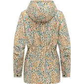 Ragwear Veste fonctionnelle 'Eddens' bleu cyan / pueblo / rose / blanc