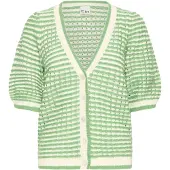 Ichi Cardigan 'IHArdina' crème / vert