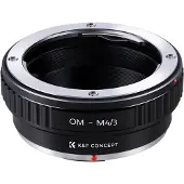 K&F Concept K&F Adaptateur d'objectif Olympus OM - Micro 4/3