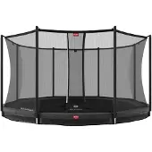 Berg Trampoline BERG InGround Favorit avec filet Comfort 430 cm Gris