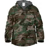 Normani Veste fonctionnelle 'Myrsky' beige / bleu marine / marron / vert