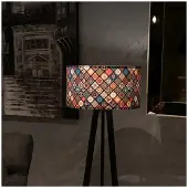 Opviq , AYD-2800, lampadaires, multicolores, PVC, 21 x 38 x 140 cm