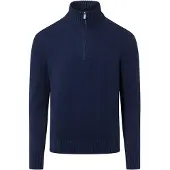 Nils Sundström Pull-over bleu marine