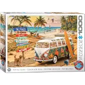 Eurographics Puzzle 1000 pièces VW Be Happy