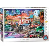 Eurographics Puzzle Restaurant de la Route 66 - 1000 pièces