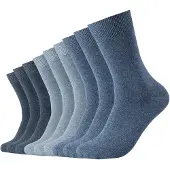 Camano Chaussettes bleu marine / bleu-gris / bleu clair