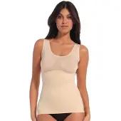 Magic Haut modelant 'Tone Your Body' beige / blanc