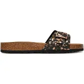 Tamaris Mules pour femme avec boucle et semelle intérieure profonde en cuir 1-27520-42, pointure : 37 EU, couleur : noir