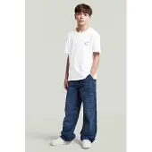 G-Star T-shirt Garçon Nifous - Blanc - Garçon