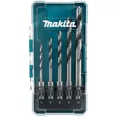 Makita Holzbohrer-Set (10 mm, 4 mm, 5 mm, 6 mm, 8 mm)