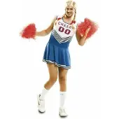 My Other Me Fun Company Cheerleader Costume Bleu 3XL Enfants