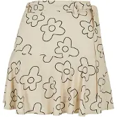 Urban Classics Jupe beige clair / noir