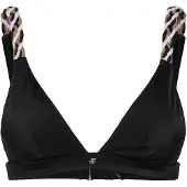 BOSS Top de bikini avec bretelles tressées à rayures emblématiques
