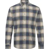 BOSS Chemise coupe décontractée en flanelle de coton à carreaux