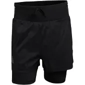 Adidas Pantalon outdoor 'Xploric' gris foncé / noir