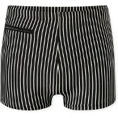 Schiesser Shorts de bain ' Ocean Swim ' noir / blanc
