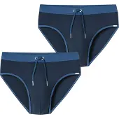 Schiesser Maillot de bain ' Ocean Swim ' bleu nuit