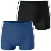 Schiesser Maillot de bain ' Ocean Swim ' bleu / noir