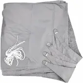 AWTOOLS voile pare-soleil 2*3m gris rectangle