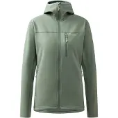 Haglöfs Rosson Mid Full Zip Fleece Vert S Femme