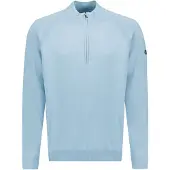 No-excess Pull-over bleu clair