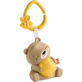 Fisher Price Sensimals Teddy Bear Sleep Sounds Toy Jaune Enfants
