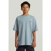 G-Star T-shirt Garçon Oversized - Bleu clair - Garçon