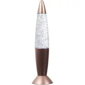 Home Deco Factory Lampe - - Décorative - À Paillettes - Noir et Transparent