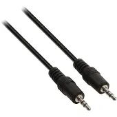 2Direct LogiLink - Câble audio - mini-phone stereo 3.5 mm mâle pour mini-phone stereo 3.5 mm mâle - 2 m - noir