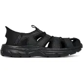 SKECHERS pour homme. 205182 Revolted SS Vartan Black (41), Noir, Plat, Lacets, Casuel, Beachwear